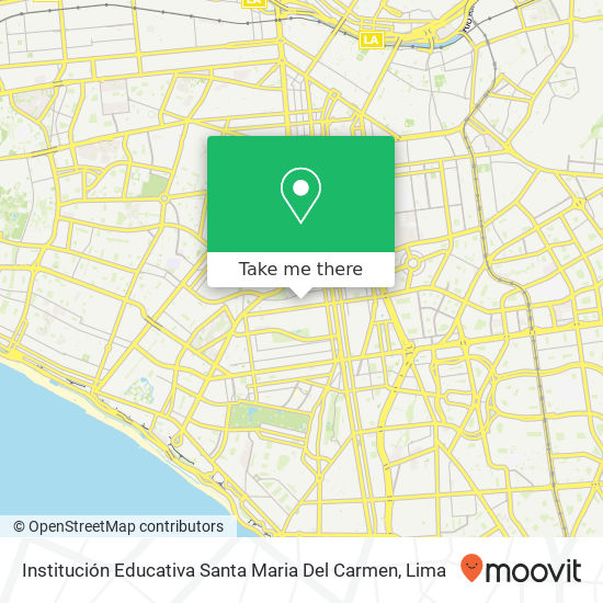 Institución Educativa Santa Maria Del Carmen map