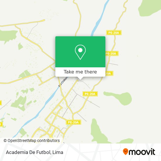 Academia De Futbol map