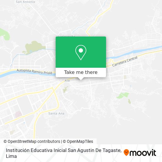Institución Educativa Inicial San Agustin De Tagaste map
