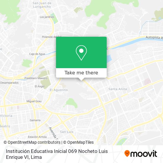 Institución Educativa Inicial 069 Nocheto Luis Enrique VI map