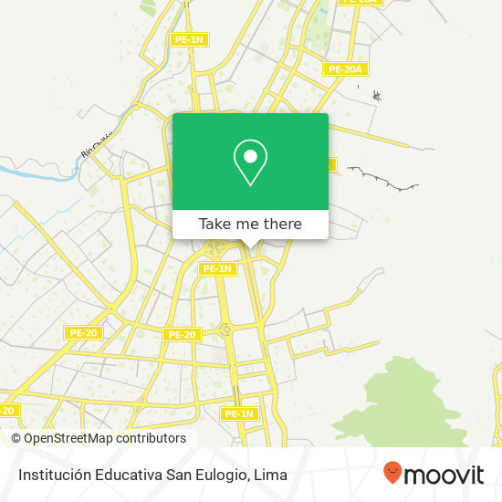 Mapa de Institución Educativa San Eulogio