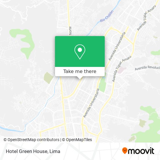 Hotel Green House map