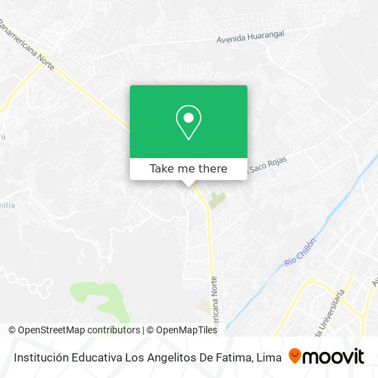 Mapa de Institución Educativa Los Angelitos De Fatima