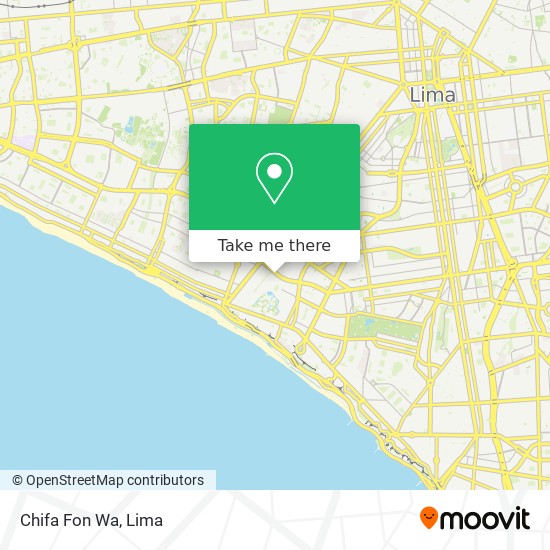 Chifa Fon Wa map