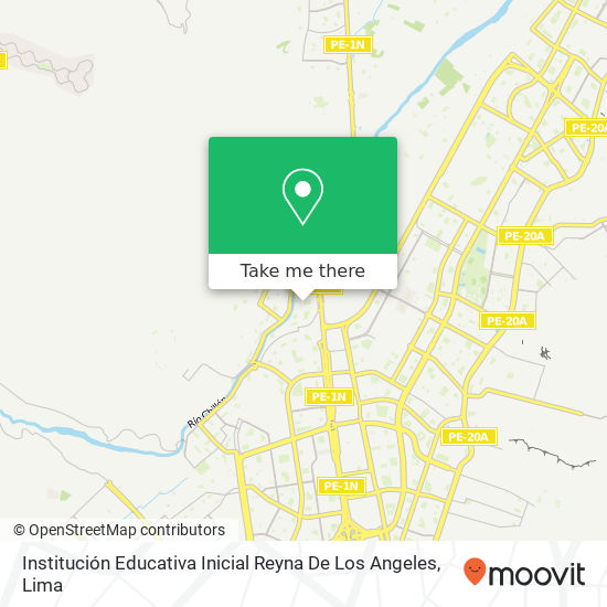 Institución Educativa Inicial Reyna De Los Angeles map