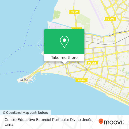 Mapa de Centro Educativo Especial Particular Divino Jesús