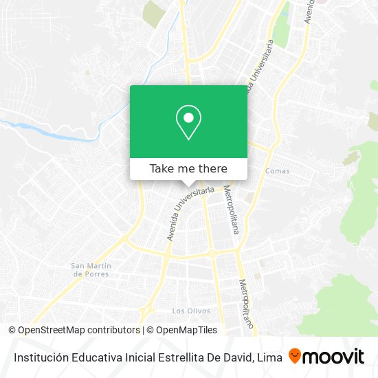 Institución Educativa Inicial Estrellita De David map