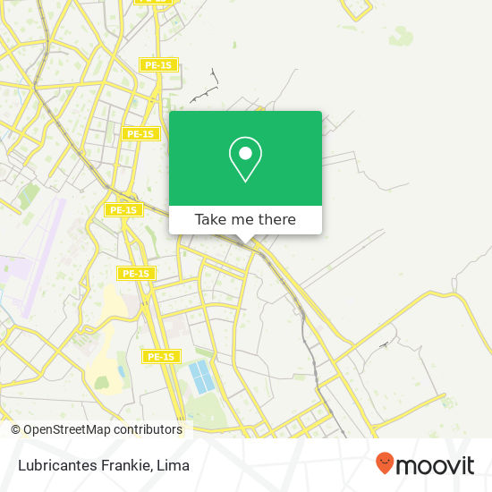 Lubricantes Frankie map