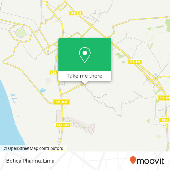 Botica Pharma map