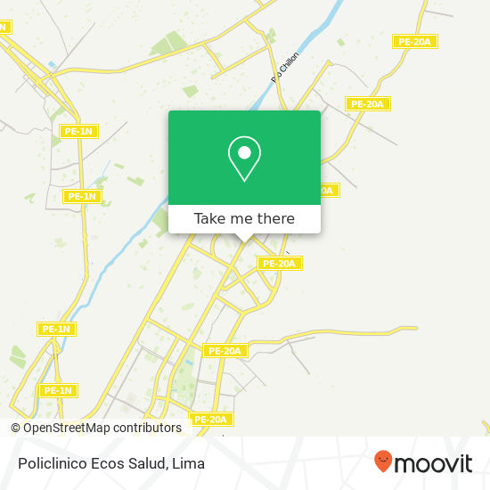 Policlinico Ecos Salud map