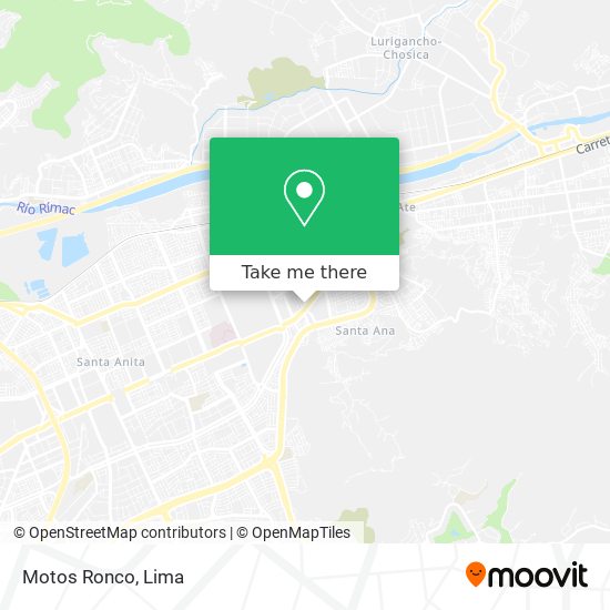 Motos Ronco map