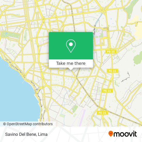 Savino Del Bene map