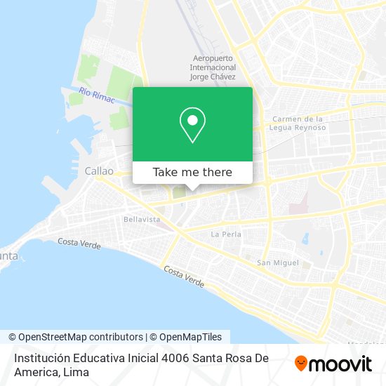 Institución Educativa Inicial 4006 Santa Rosa De America map