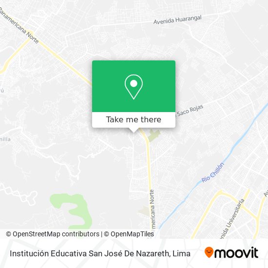 Institución Educativa San José De Nazareth map