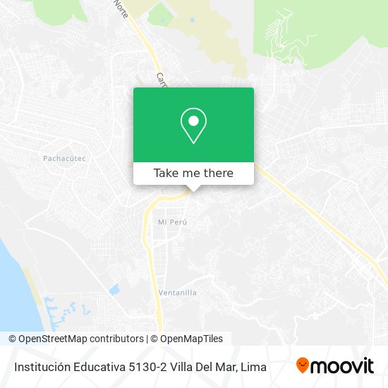 Institución Educativa 5130-2 Villa Del Mar map