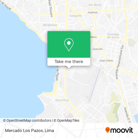 Mercado Los Pazos map