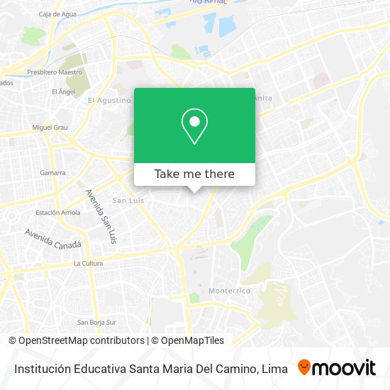 Institución Educativa Santa Maria Del Camino map