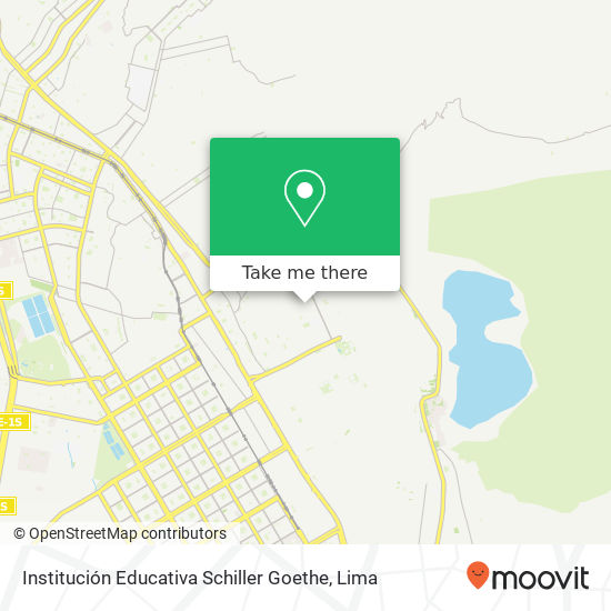 Institución Educativa Schiller Goethe map