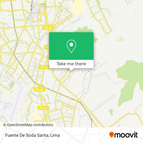 Fuente De Soda Sarita map