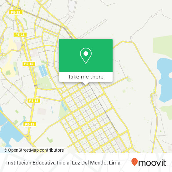 Institución Educativa Inicial Luz Del Mundo map