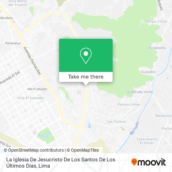 La Iglesia De Jesucristo De Los Santos De Los Últimos Días map