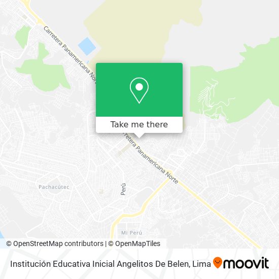 Institución Educativa Inicial Angelitos De Belen map