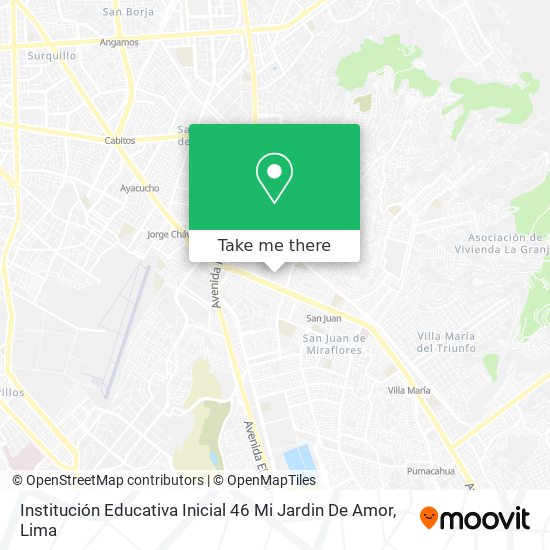 Institución Educativa Inicial 46 Mi Jardin De Amor map