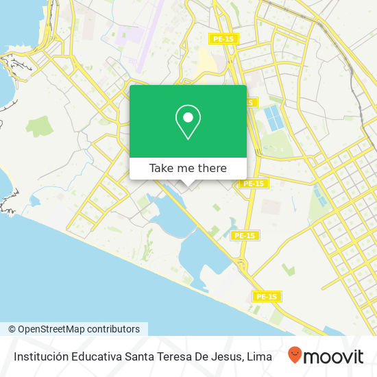 Institución Educativa Santa Teresa De Jesus map