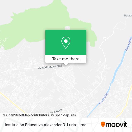 Institución Educativa Alexander R. Luria map
