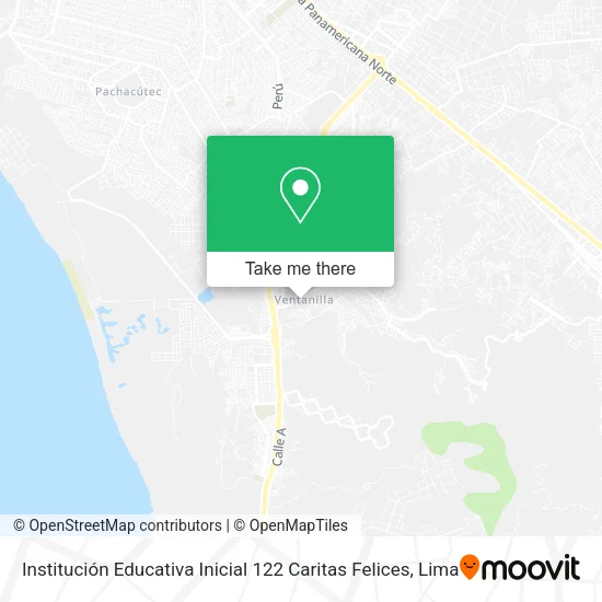 Institución Educativa Inicial 122 Caritas Felices map