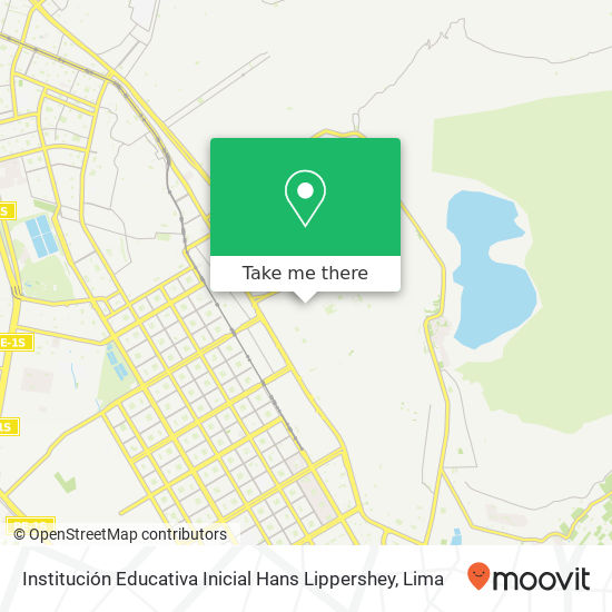Mapa de Institución Educativa Inicial Hans Lippershey