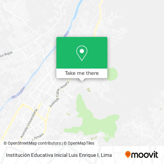 Institución Educativa Inicial Luis Enrique I map