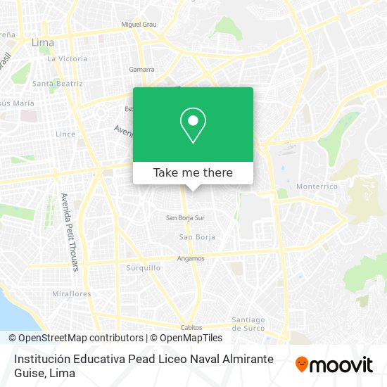 Institución Educativa Pead Liceo Naval Almirante Guise map