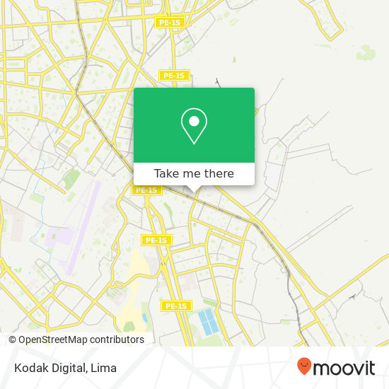 Kodak Digital map