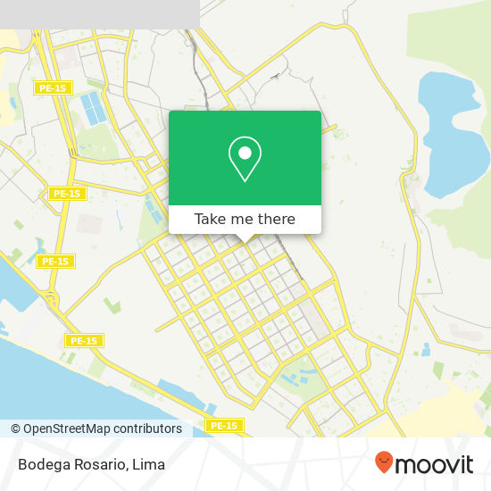 Bodega Rosario map