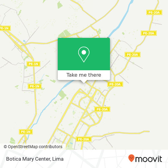 Botica Mary Center map