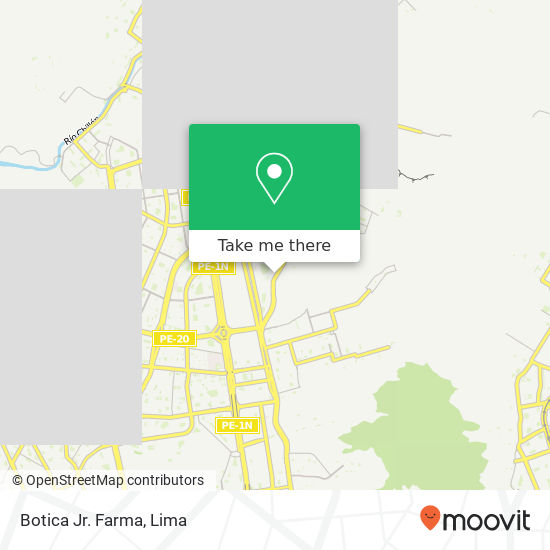 Botica Jr. Farma map