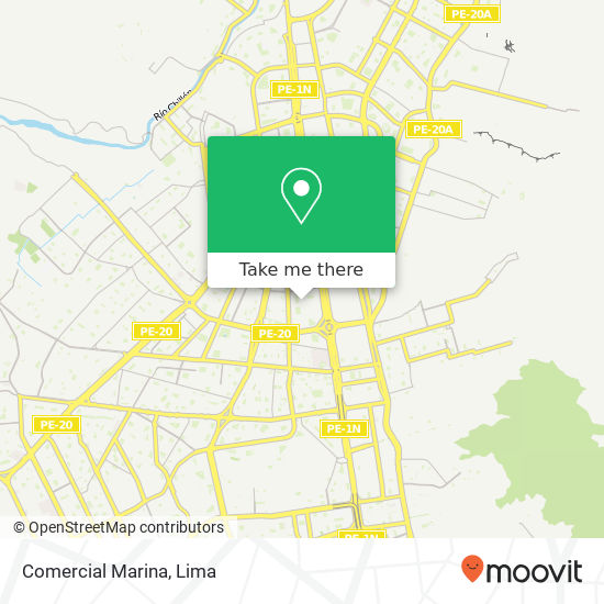 Comercial Marina map