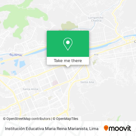 Institución Educativa Maria Reina Marianista map