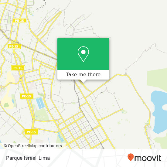Parque Israel map