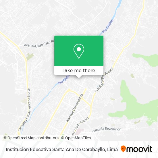 Institución Educativa Santa Ana De Carabayllo map