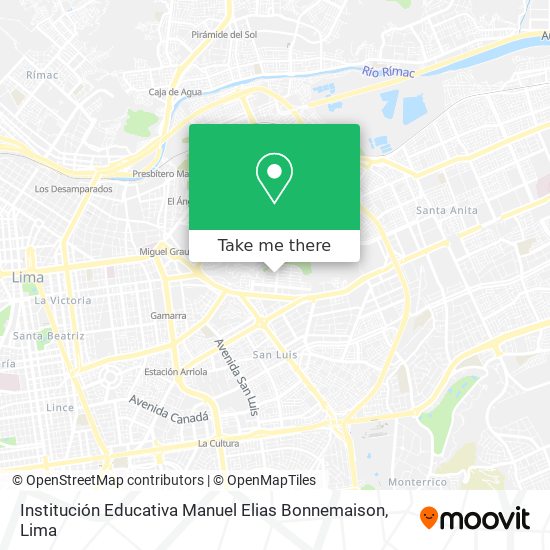 Institución Educativa Manuel Elias Bonnemaison map