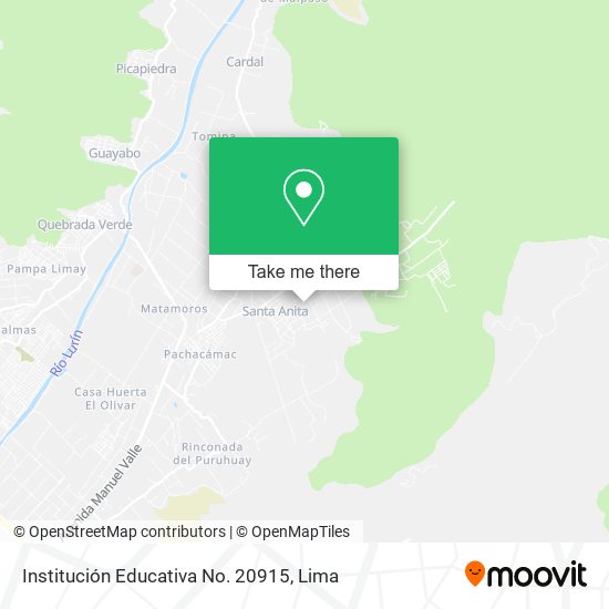 Institución Educativa No. 20915 map