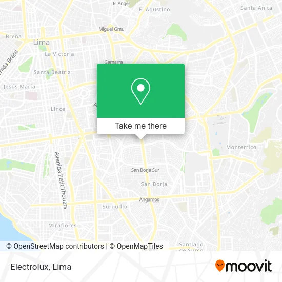 Electrolux map