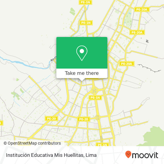 Institución Educativa Mis Huellitas map