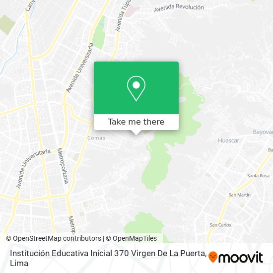 Institución Educativa Inicial 370 Virgen De La Puerta map