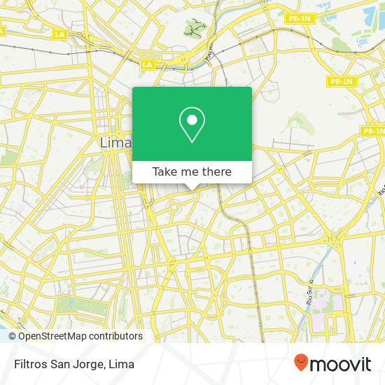 Filtros San Jorge map