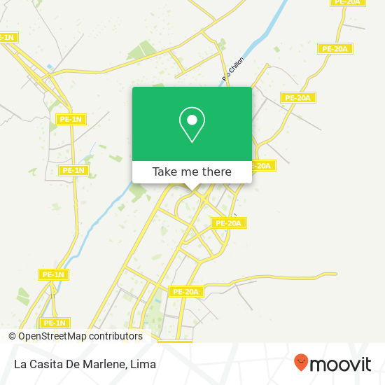 La Casita De Marlene map