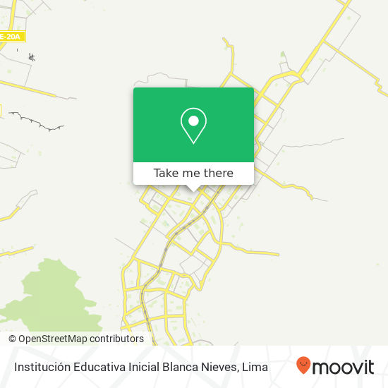 Institución Educativa Inicial Blanca Nieves map