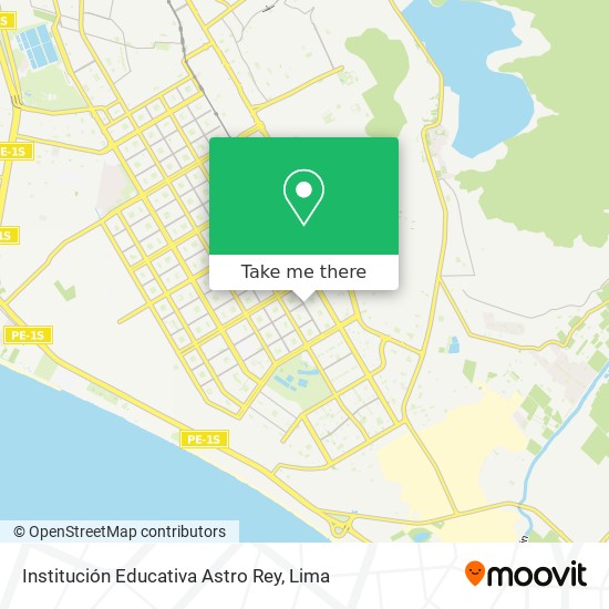 Institución Educativa Astro Rey map